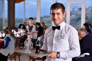 Breakfast and dinner served, Turkish cuisine