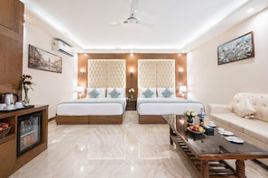Memory foam beds, individually furnished, desk, laptop workspace