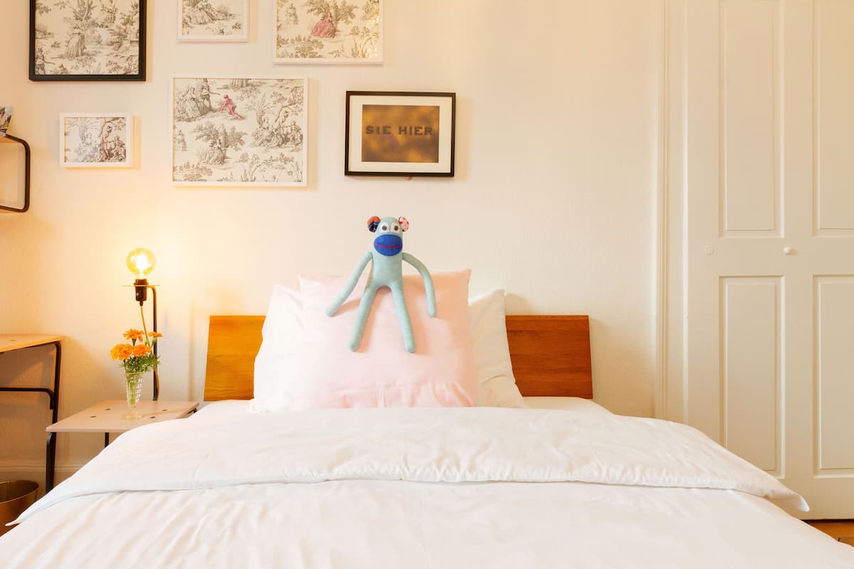 Single Room, 1 Queen Bed | Desk, free WiFi, bed sheets