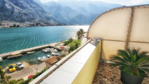 Honeymoon Studio, Terrace, Sea View | View from room - Apartments Bella Vista (Kotor)