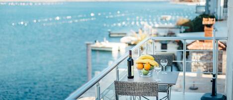 Utsikt fra overnattingsstedet