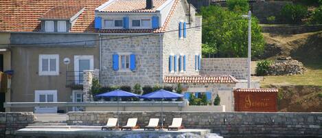 Façade de l’hébergement