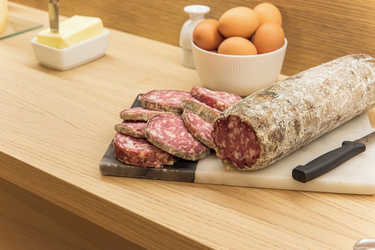 뷔페 아침 식사