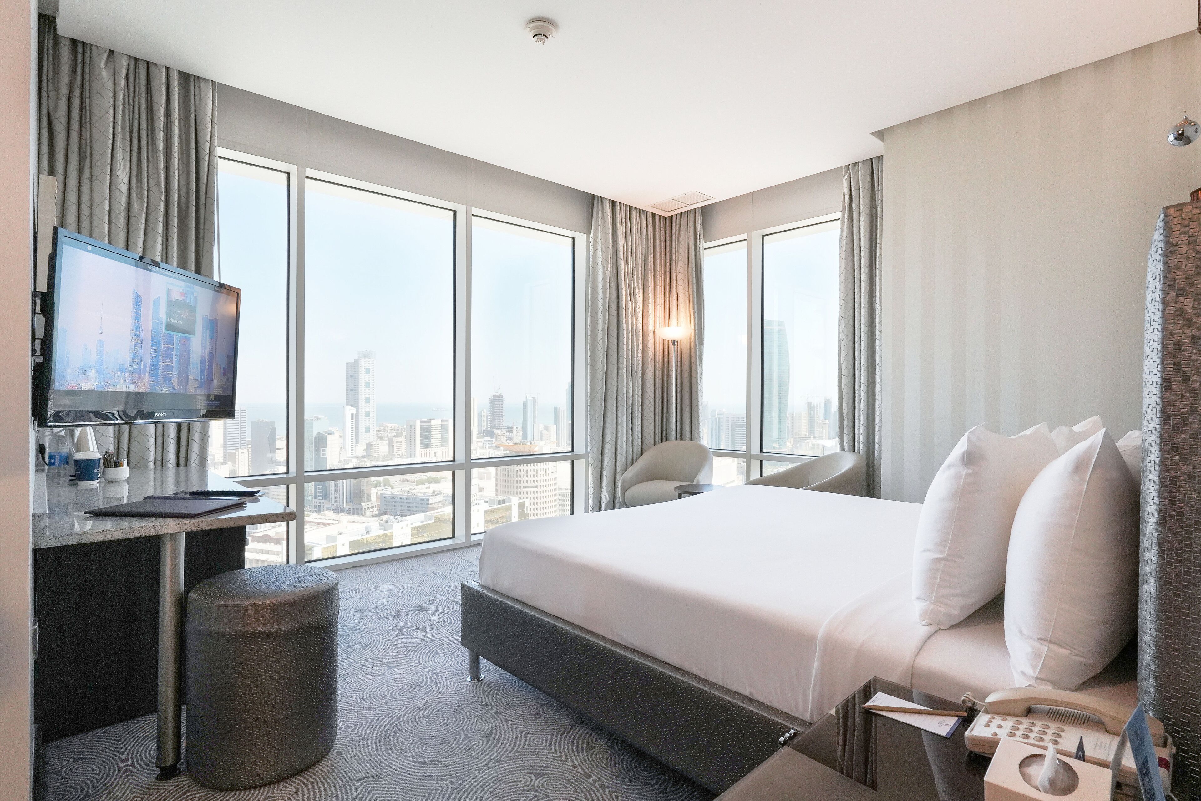 deluxe double room, 1 king bed | beach/ocean view