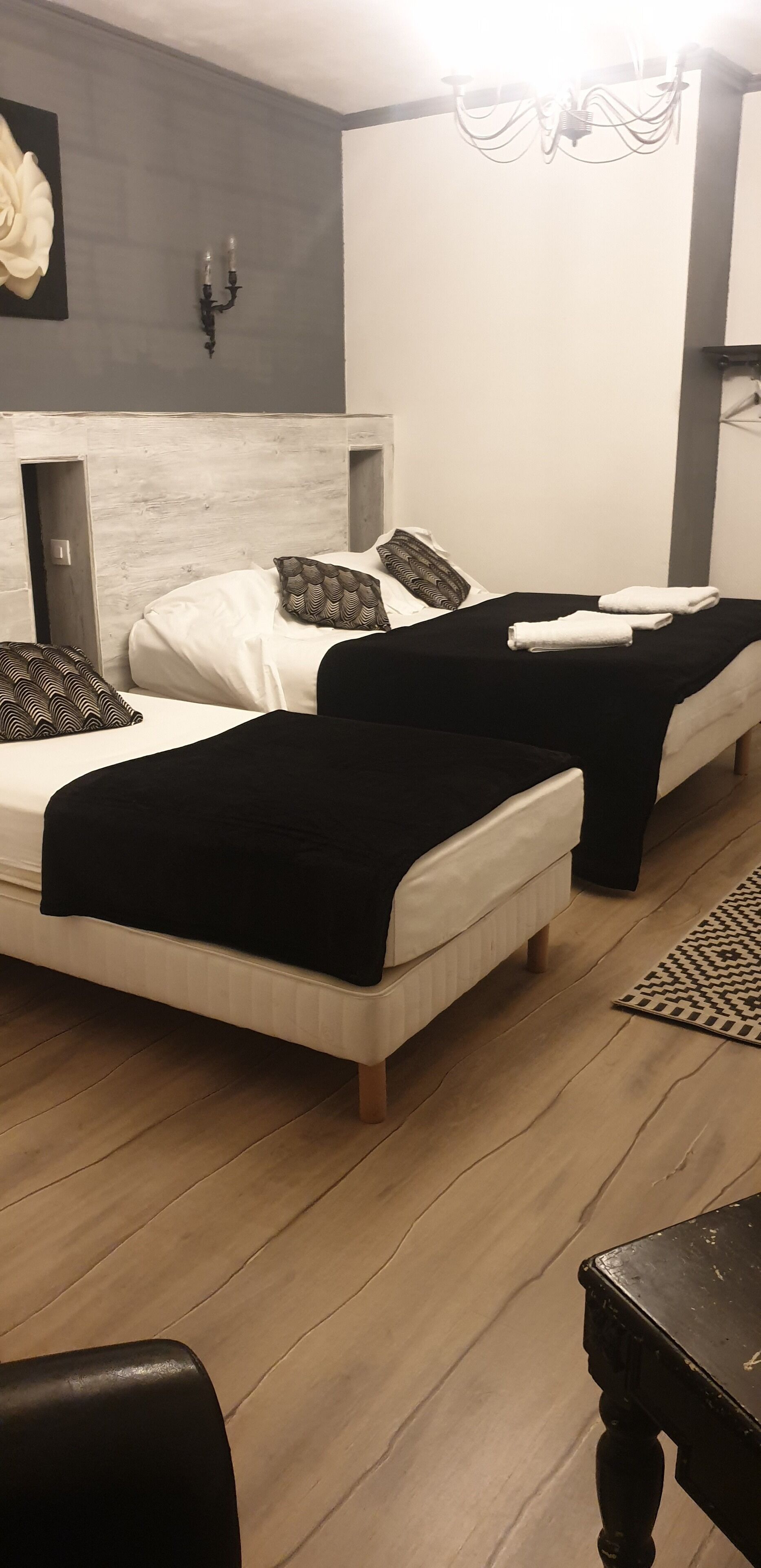 triple room | egyptian cotton sheets, premium bedding, down duvets