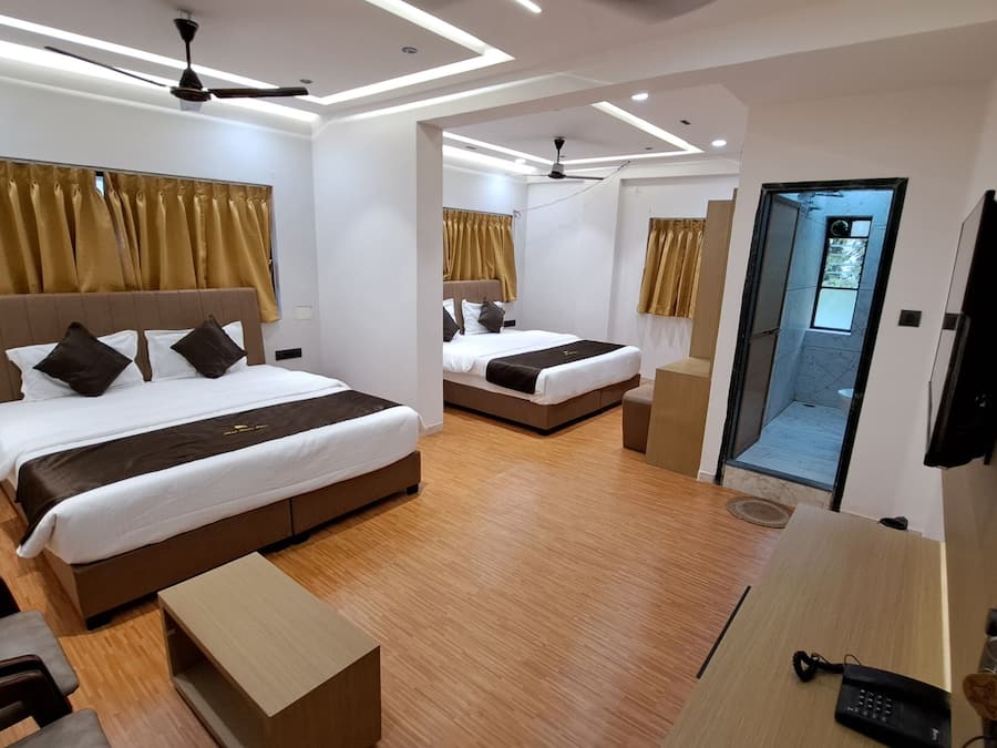 Quadrupla Superior | 1 camera, biancheria da letto di alta qualità, una cassaforte in camera