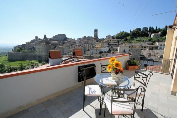 Terrace/patio - Hotel La Meridiana (Anghiari)