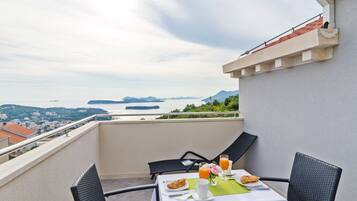 Appartement Confort, 1 chambre, terrasse | Vue de la chambre