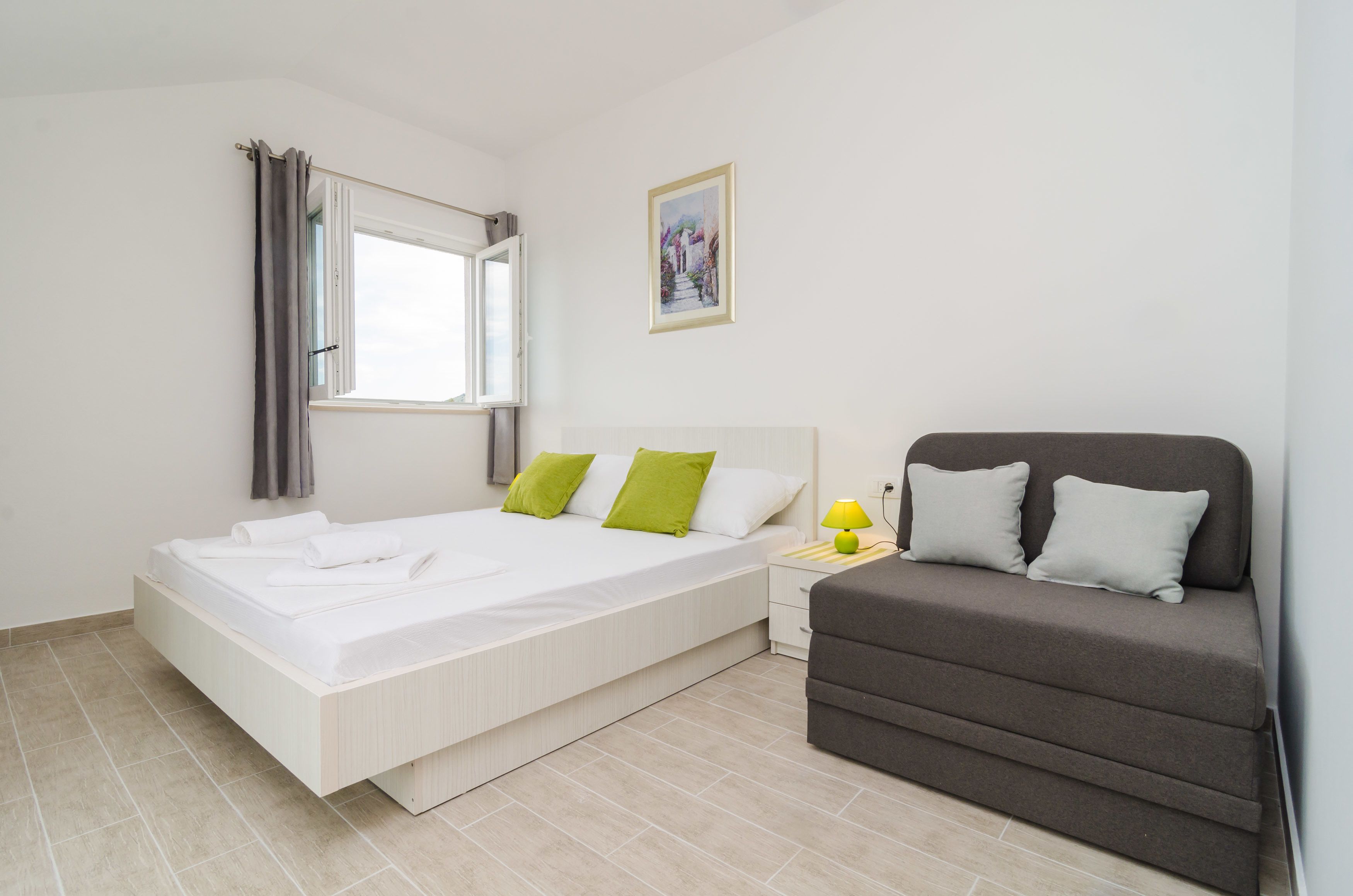 Apartamento Confort, 1 habitación, terraza | 1 dormitorio, ropa de cama de alta calidad, wifi gratis y ropa de cama