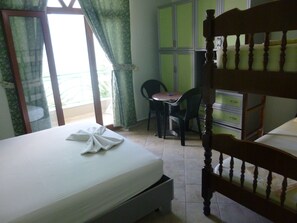 Habitación doble, vistas a la playa | Wifi gratis