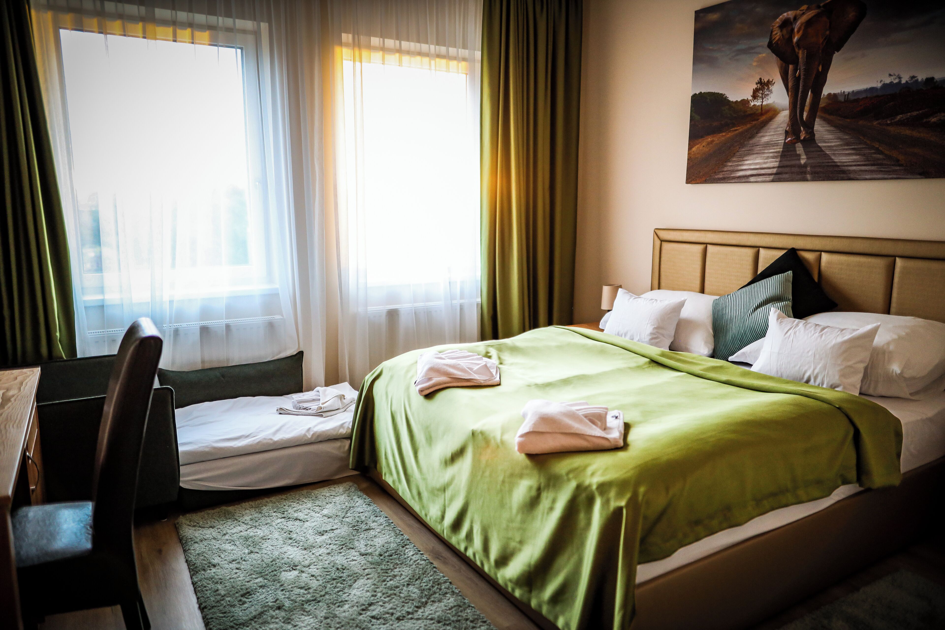 individually decorated, desk, free wifi, bed sheets