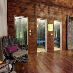 Body treatments, hydrotherapy, facials, 7 treatment rooms