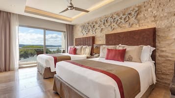 Down duvets, in-room safe, blackout curtains, iron/ironing board