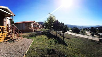 Vista a la montaña