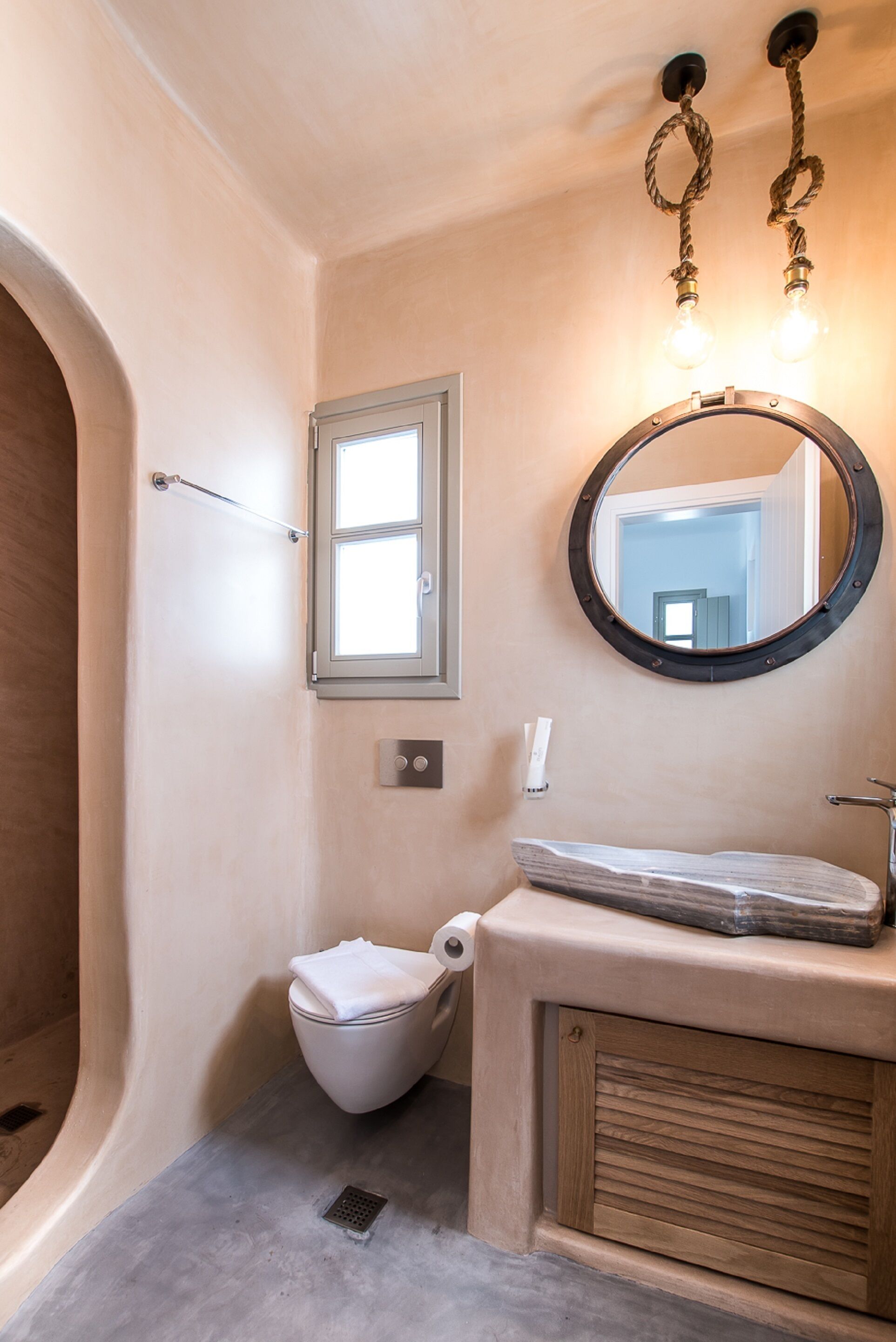 shower, rainfall showerhead, hair dryer, towels