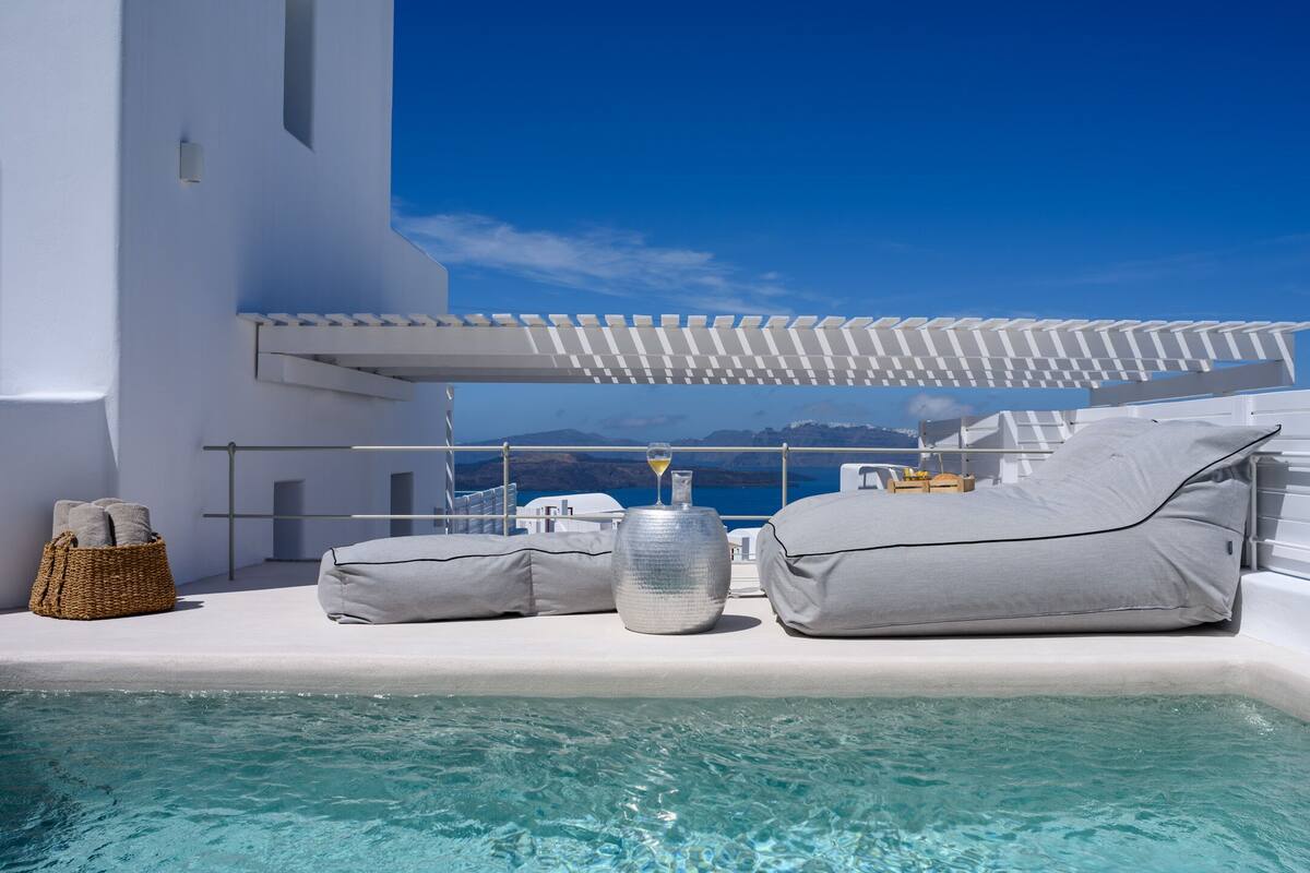 Villa – deluxe, privat basseng, sjøutsikt | Privat basseng