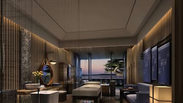 Boblebad, 2 behandlingsrom og massasje