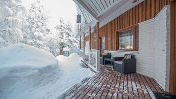 Comfort House, 2 Bedrooms, Sauna, Hill View | View from room
