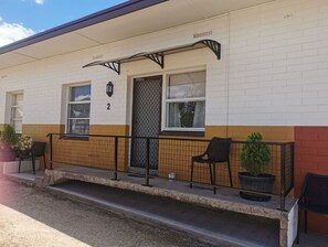 Voorkant van accommodatie