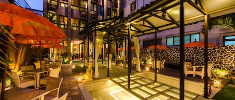 Restaurante al aire libre