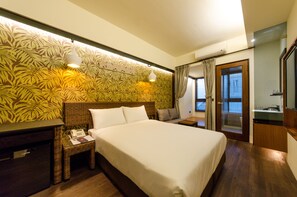 Standard Double Room | Premium bedding, desk, blackout curtains, free WiFi - Move Resort & Spa (Tainan)