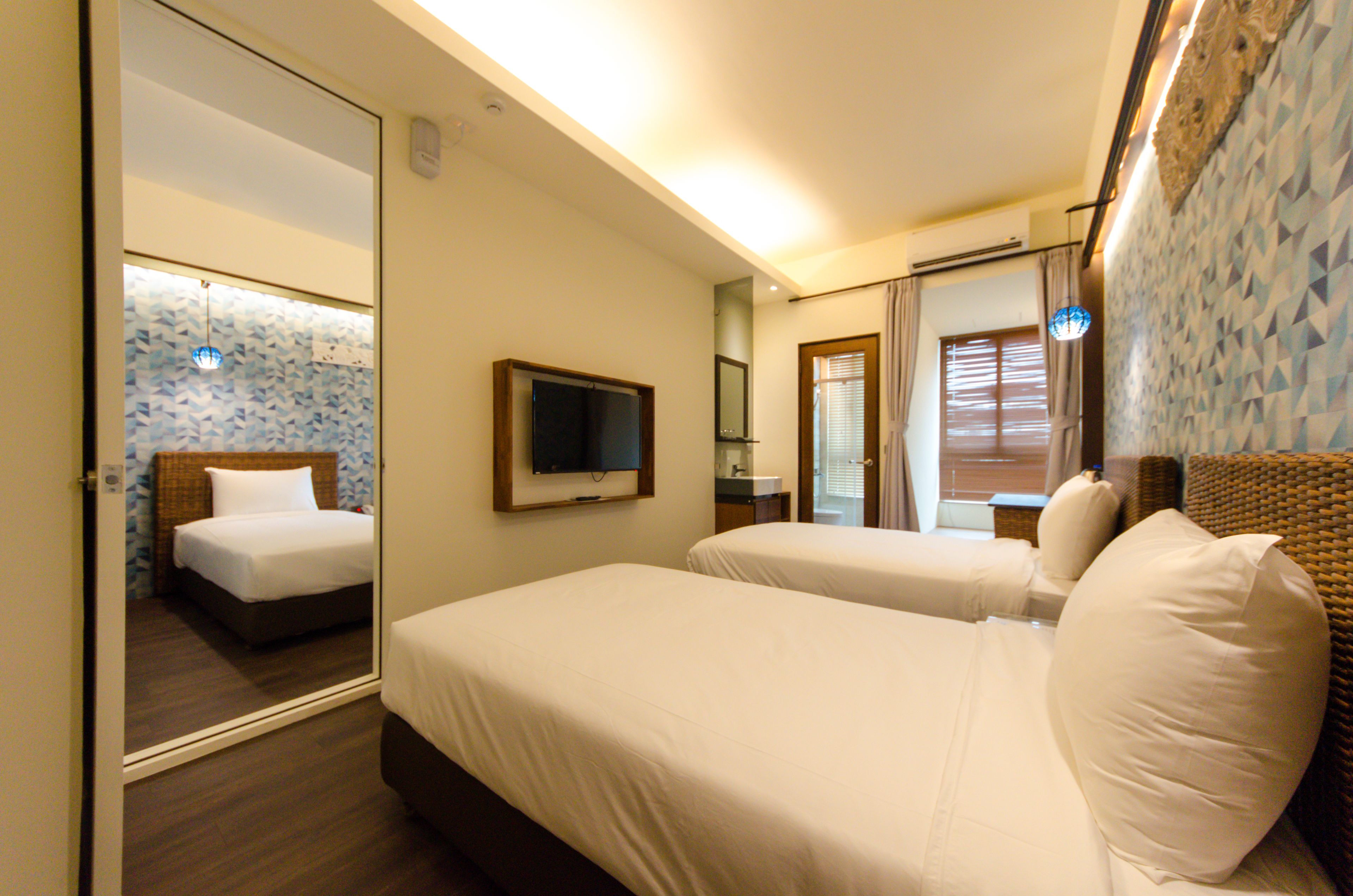 family quadruple room | premium bedding, desk, blackout curtains, free wifi