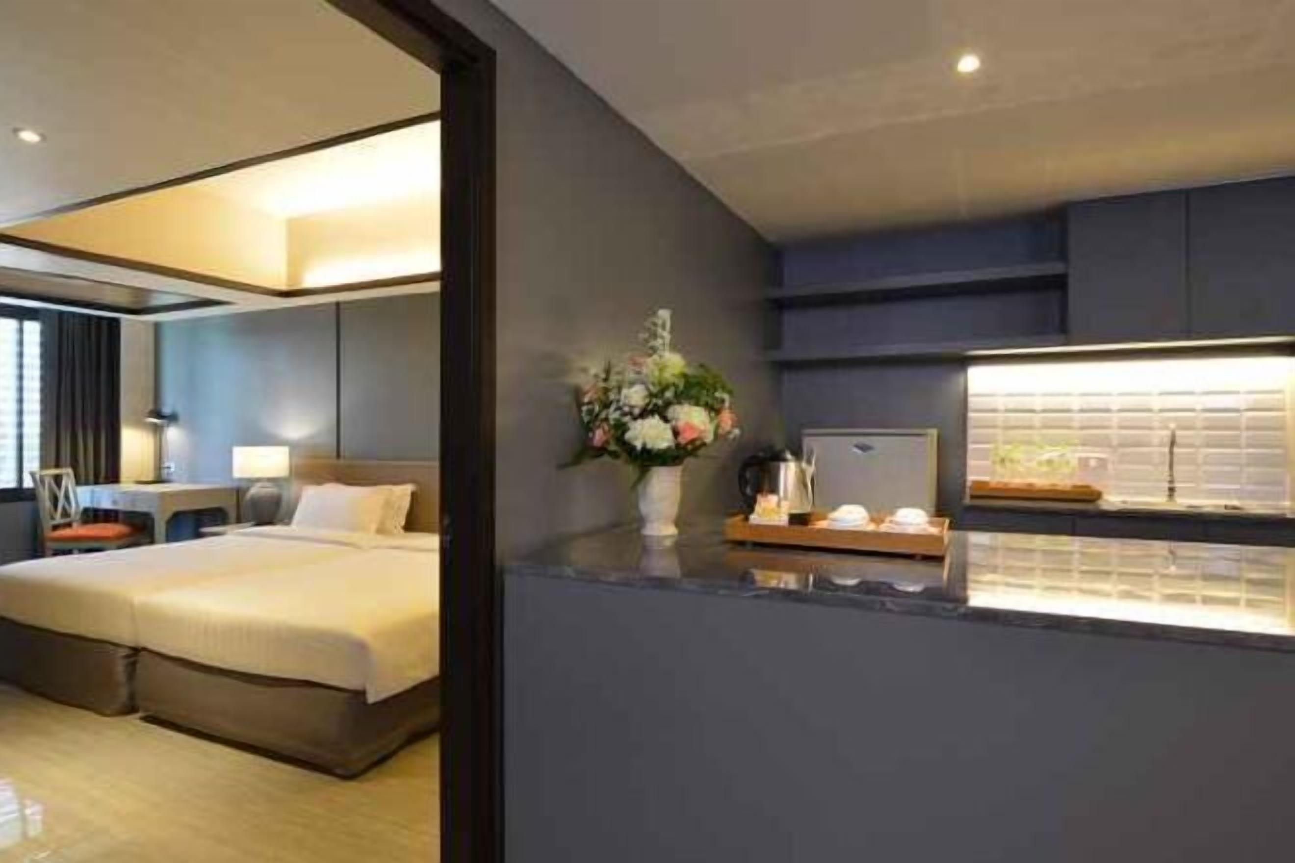 Hochwertige Bettwaren, Schreibtisch, kostenloses WLAN, Bettwäsche