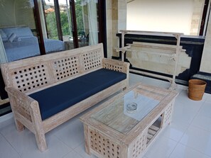 Deluxe Twin kamer | Uitzicht vanaf balkon