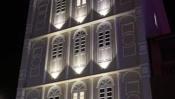 Front of property – evening/night