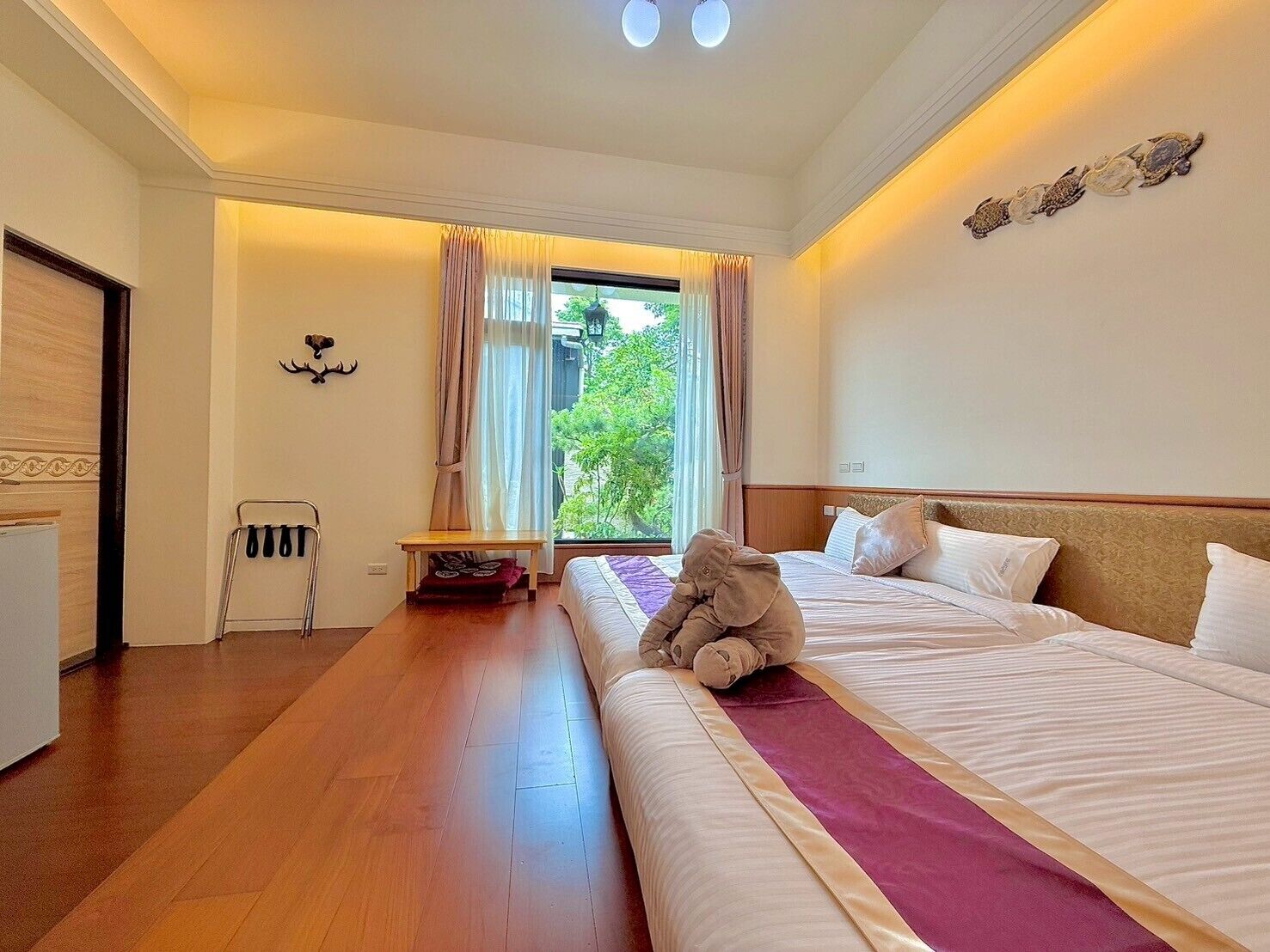 Family Quadruple Room | Premium bedding, down comforters, minibar, blackout drapes