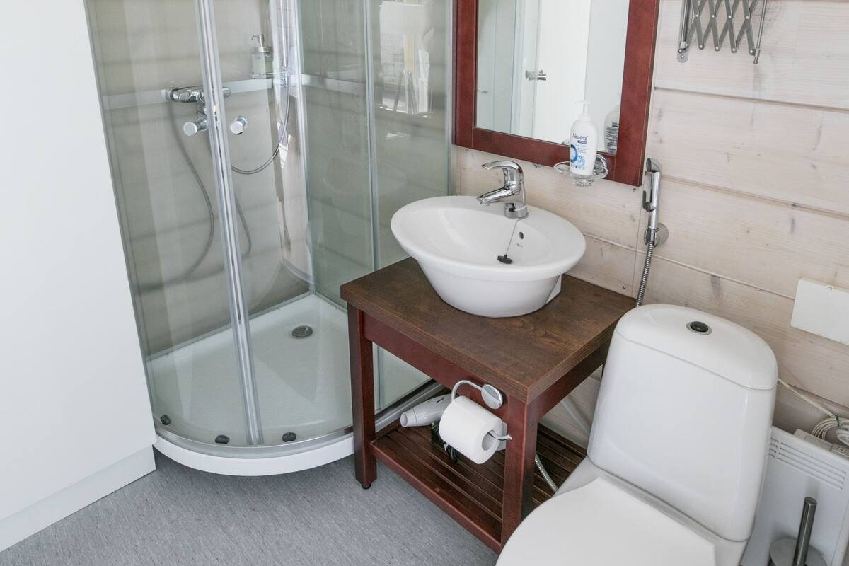 villa, 1 bedroom, park view | bathroom | towels