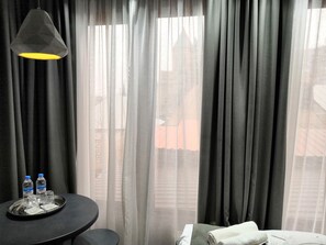 Deluxe Double Room, 1 Queen Bed, Jetted Tub, City View | City view - Piano Borracho (Tbilisi)