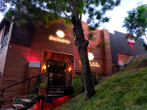 Front of property - evening/night - Piano Borracho (Tbilisi)