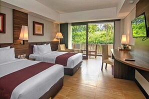 Deluxe Balcony with Bathtub | View from room - Pandawa Hill Resort (Kutuh)