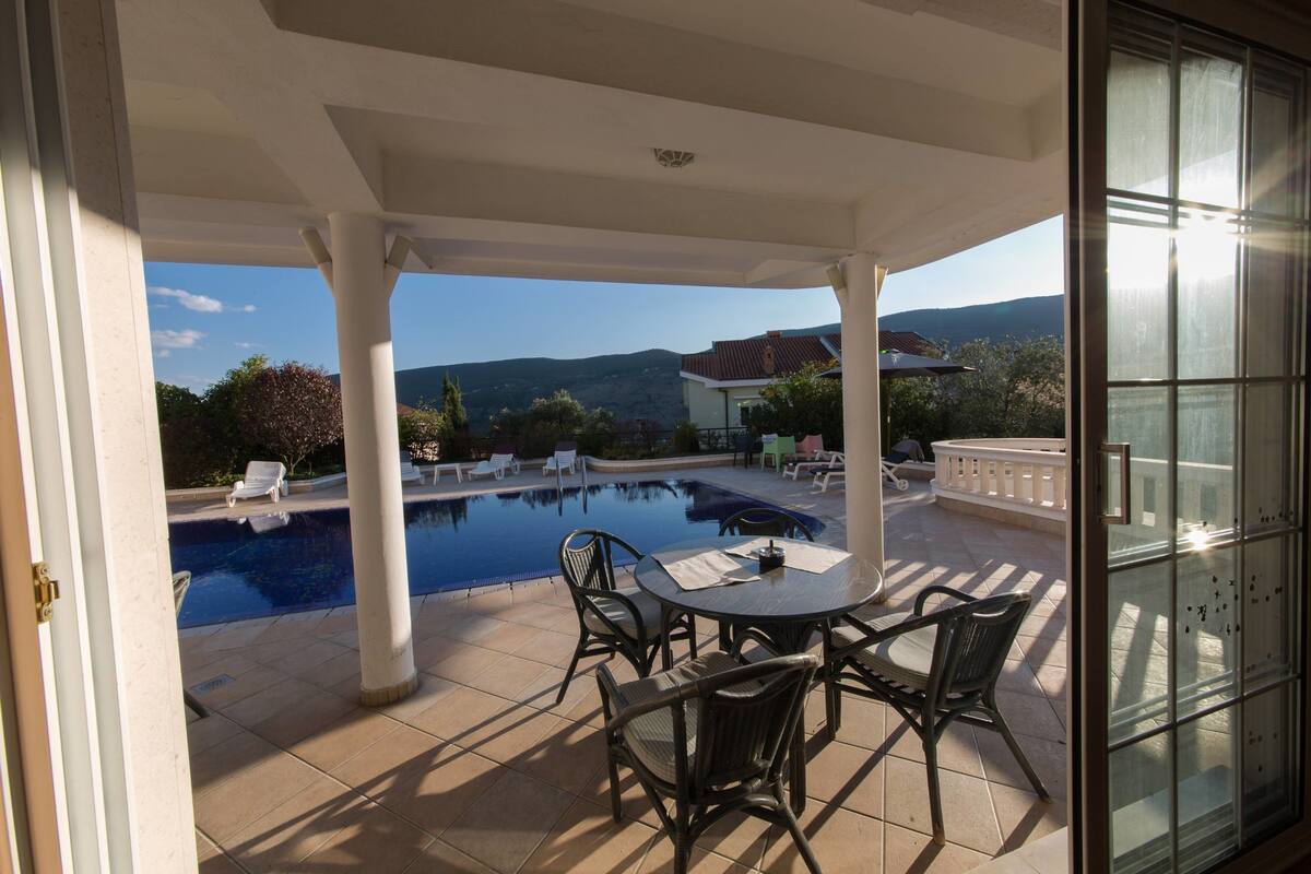 Villa, 3 Schlafzimmer, Poolzugang, Poolblick | Terrasse/Patio