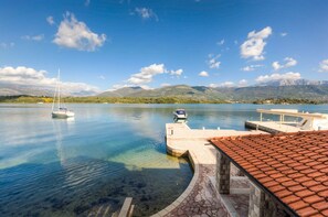 Apartment, 1 Bedroom, Terrace, Sea View | View from room - Aparthotel Villa Lav (Tivat)