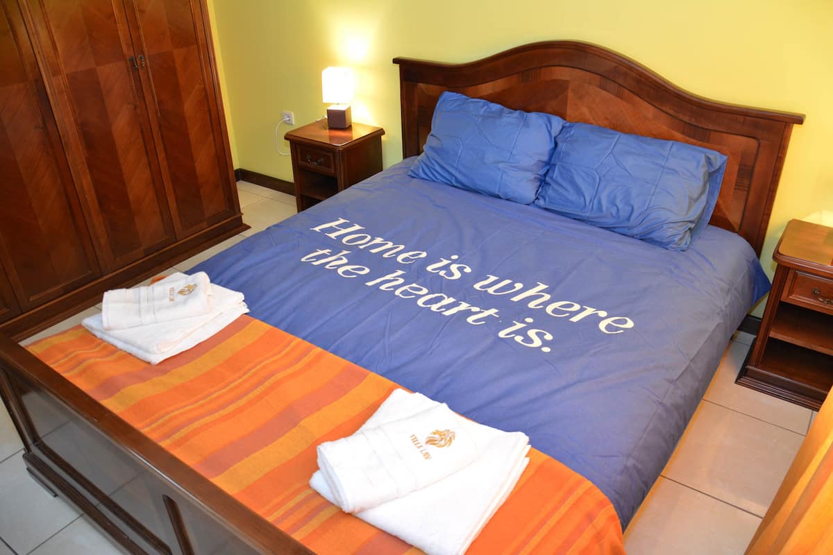 Family Apartment, 2 Bedrooms, Terrace, Sea View | 1 bedroom, in-room safe, iron/ironing board, WiFi (free)