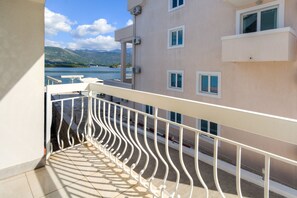 Apartment, 1 Bedroom, Terrace, Partial Sea View | Balcony - Aparthotel Villa Lav (Tivat)