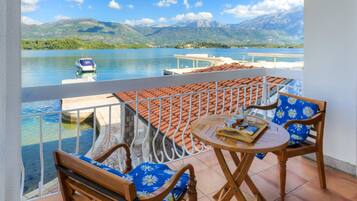 Apartment, 1 Bedroom, Terrace, Sea View | Balcony