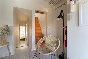 Superior Apartment, City View | Living area | Flat-screen TV