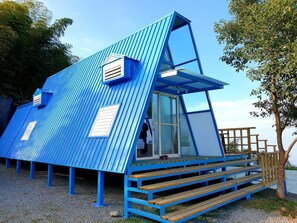 Comfort Quadruple Room, 2 Queen Beds, Bathtub, Mountainside | Terrace/patio - Shen Shan Lin Nai B&B (Zhushan)