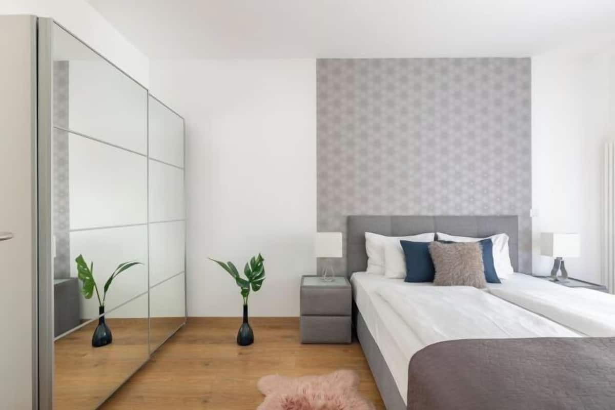 Schallisolierte Zimmer, Bügeleisen/Bügelbrett, kostenloses WLAN