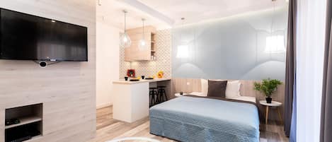 1 bedroom, soundproofing, iron/ironing board, free WiFi