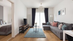 Apartemen Superior, 1 kamar tidur, balkon | Pemandangan kota
