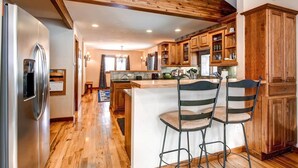 Ferienhaus (4 Bedrooms) | Eigene Küche | Großer Kühlschrank, Mikrowelle, Ofen, Herdplatte