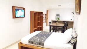 Appartement Économique, 1 chambre, non-fumeurs | Draps en coton égyptien, literie de qualité supérieure, Wi-Fi gratuit