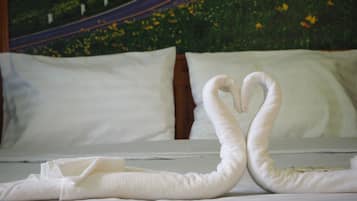 Escriptori, wifi gratuïta i roba de llit