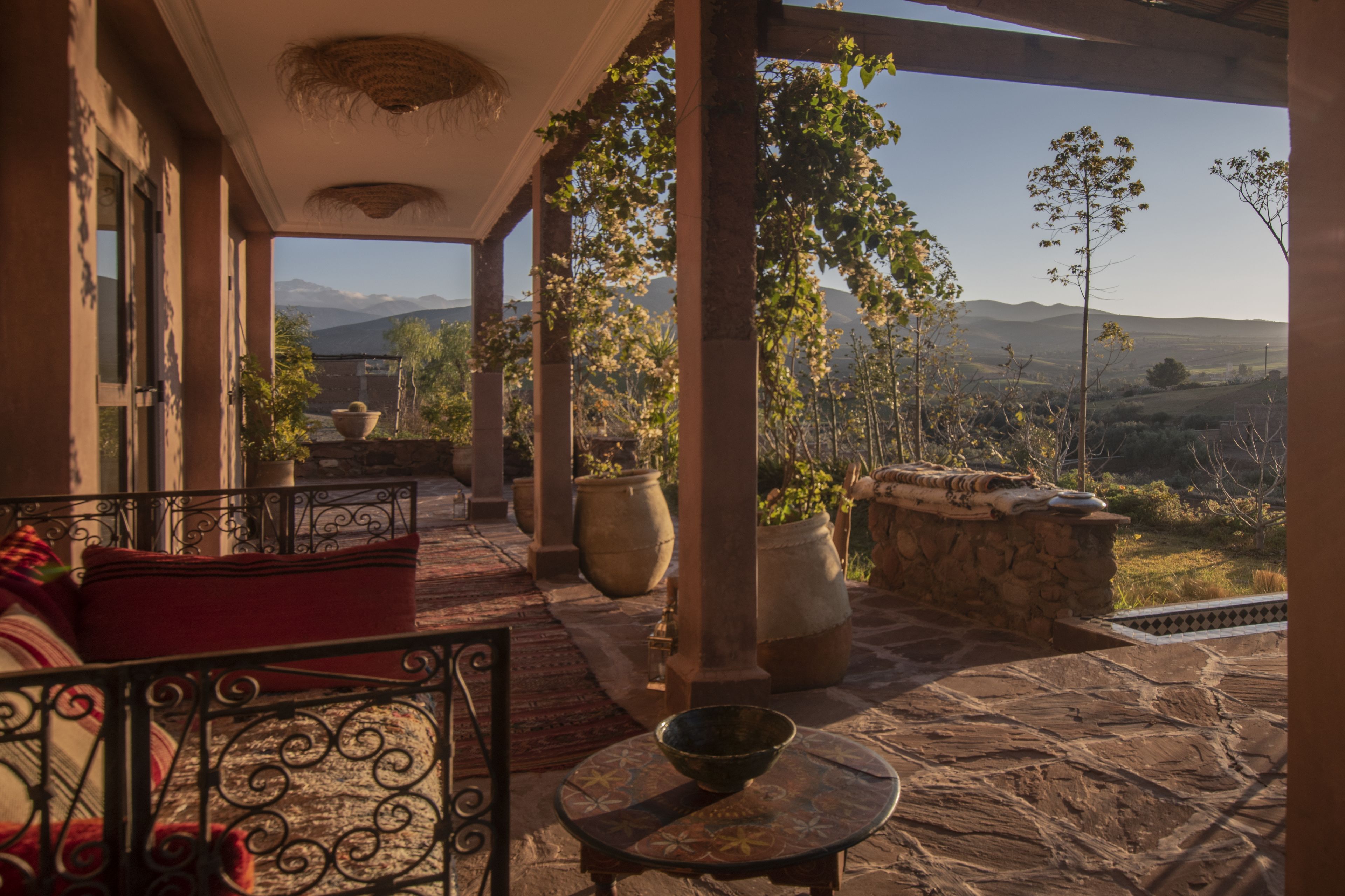 Doppelzimmer (Toubkal) | Terrasse/Patio