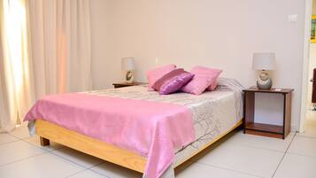 Family Apartment, 2 Bedrooms, Sea View | In-room safe, laptop workspace, blackout curtains, iron/ironing board