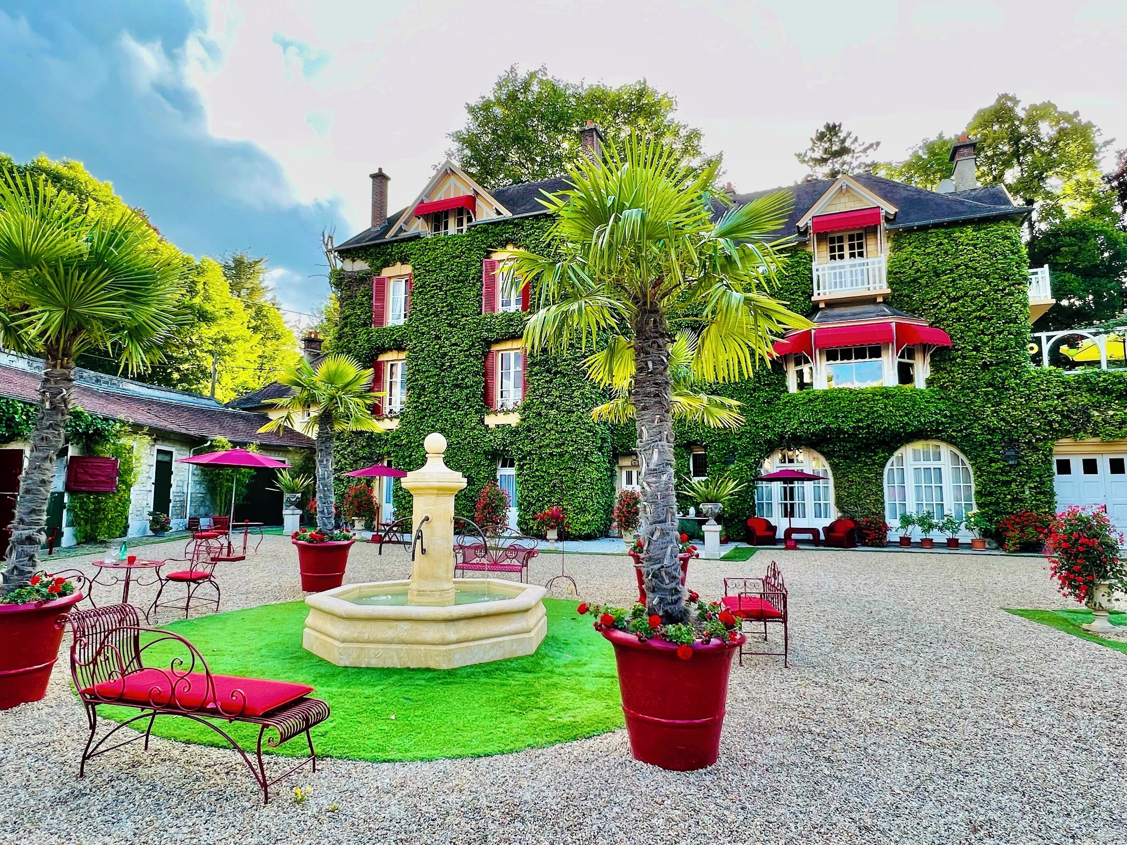 Voorkant van accommodatie